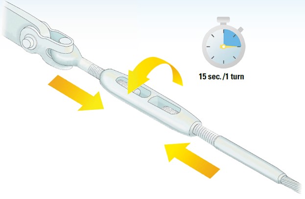 illustration of a turnbuckle