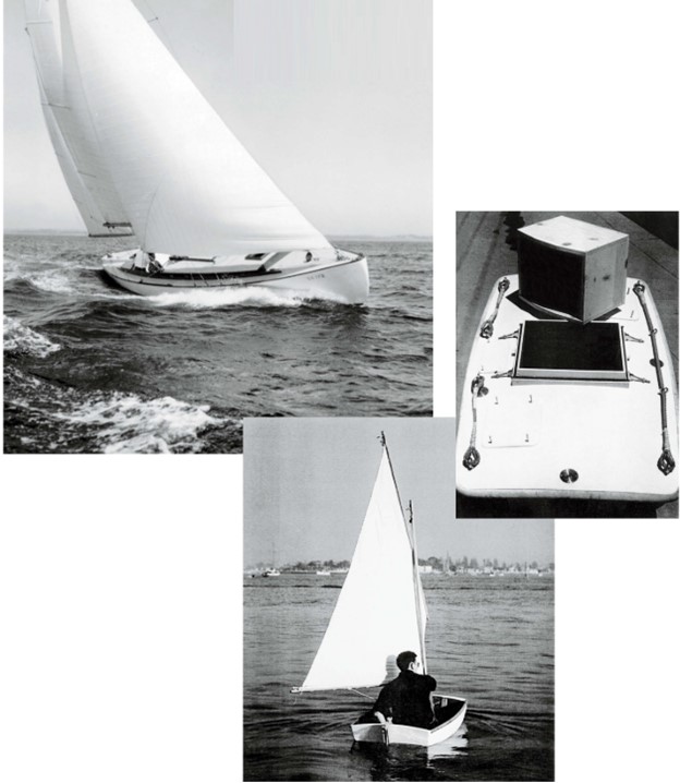boating collage