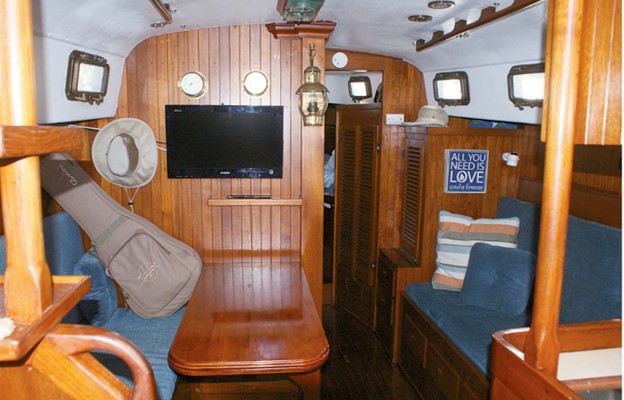 boat interior