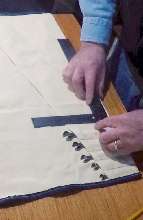 marking sewing lines