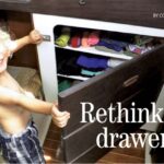 child with opening his closet