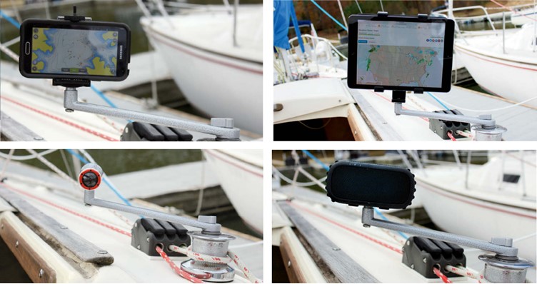 winch handle holding items