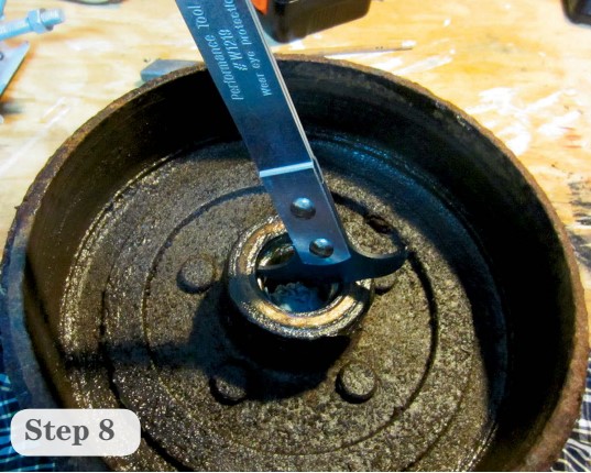 removing grease seal