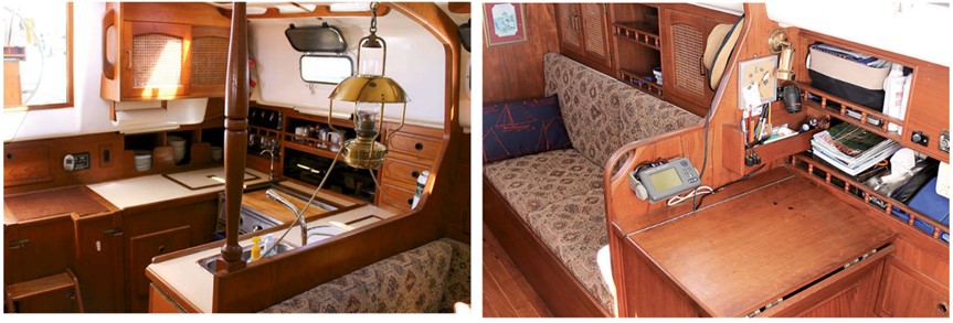 boat interior