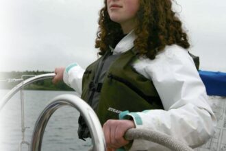 Keeley at the helm