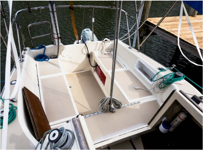 boat cockpit