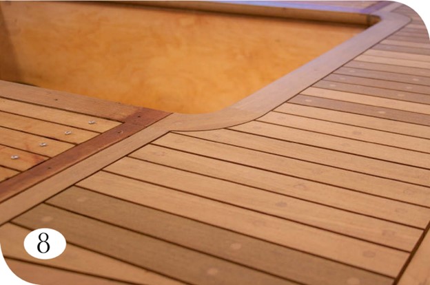 boat deck under construction