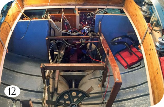 boat deck under construction