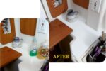 before and after of boat counter