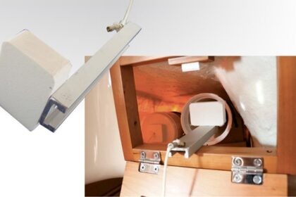 storage tube with sliding car