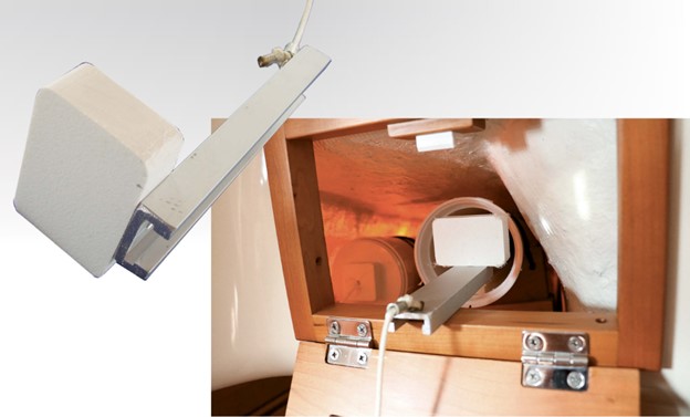 storage tube with sliding car