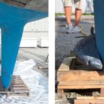 cutting off the bottom of a sailboat keel