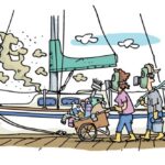 illustration of a couple