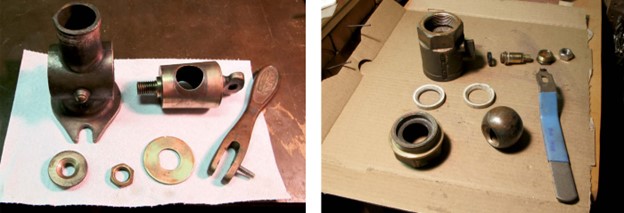 part of a ball valve