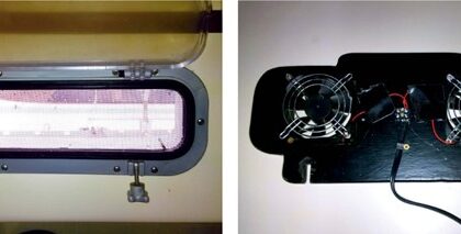 portlight fan system