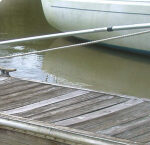 Picture of a boathook in use