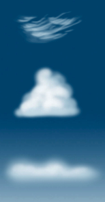 Image of Cirriform, Cumuliform, and Stratiform Cloud Types