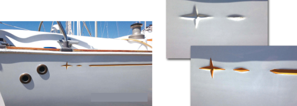 Picture of a new cove stripe