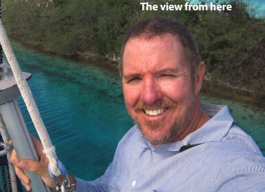 Michael Robertson has joined Good Old Boat’s masthead as the magazine’s new managing editor, and he will continue with his duties at the masthead of his family’s Fuji 40, Del Viento.