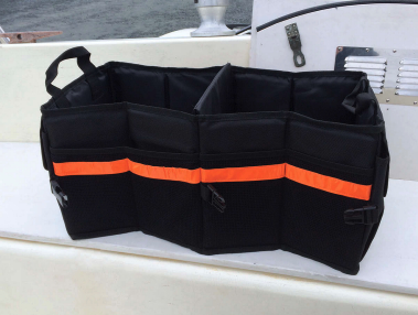 Collapsible and flexible, a car trunk organizer can turn hard-to-reach or awkwardly shaped spaces into orderly stowage for . . . most anything.