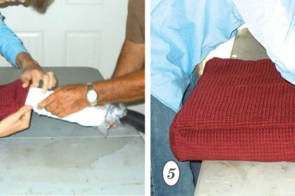 fitting foam in cushion cover