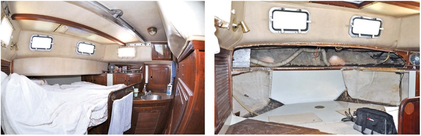 boat interior