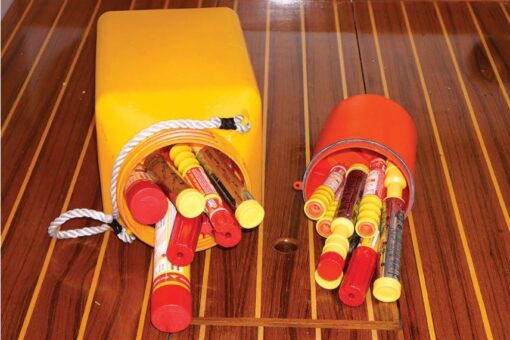 A rocket’s red glare is comforting in an emergency, but a surfeit of expired pyrotechnic devices poses a storage and disposal problem.