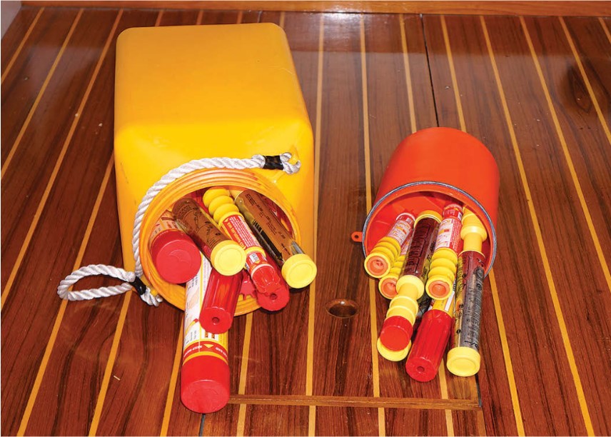 A rocket’s red glare is comforting in an emergency, but a surfeit of expired pyrotechnic devices poses a storage and disposal problem.