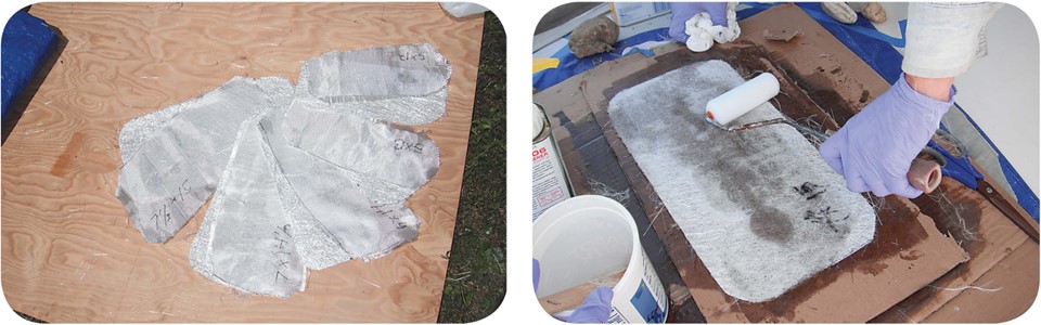 fiberglass work