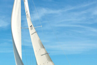 Joy earned her sea time on luxury yachts, used it to qualify for her captain’s license, and charters Hado on Long Island Sound.