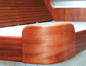 Finished Wooden Corner