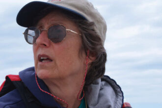 Picture of a person at sea