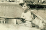Jerry at about age 5 in his first very own boat