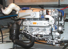 A Phasor/Kubota diesel, is Atelier's third engine.