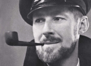 Before he turned to building boats, Denys Rayner enjoyed a long and distinguished career in Britain’s Royal Naval Volunteer Reserve during World War II. His experiences formed the basis for several books, including the novel and movie, The Enemy Below.