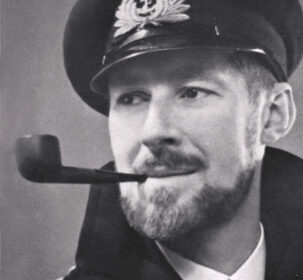 Before he turned to building boats, Denys Rayner enjoyed a long and distinguished career in Britain’s Royal Naval Volunteer Reserve during World War II. His experiences formed the basis for several books, including the novel and movie, The Enemy Below.