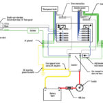 Wiring schematic for a system where inverter loads are separated from shorepower loads