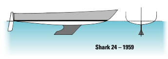 Shark 24 – 1959 Keel