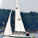 After a long hiatus, Lenny and Carla Corin are rediscovering sailing in their Montgomery 17, Orli.