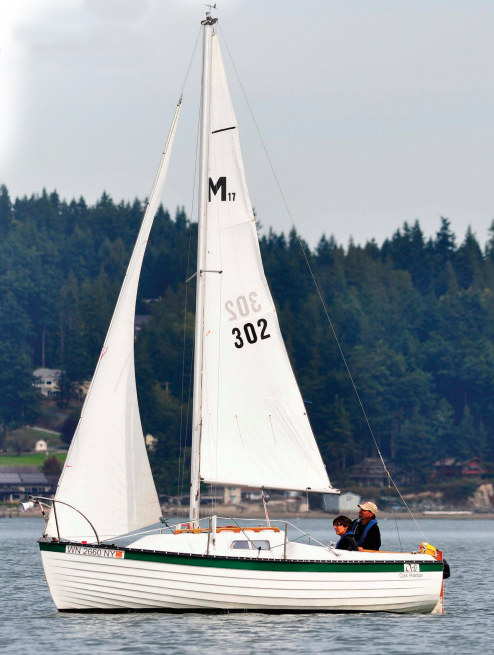 After a long hiatus, Lenny and Carla Corin are rediscovering sailing in their Montgomery 17, Orli.