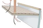 Illustration of a through deck gooseneck