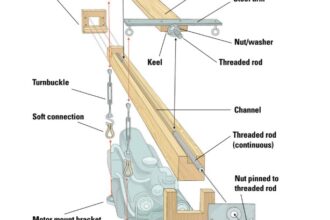 diagram of engine crane