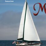Steve and Carol Capp sail their Vineyard Vixen 34, Mimosa, on Lake Michigan.