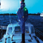 There’s no mistaking Cliff’s boat even in the most crowded anchorage.