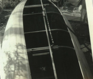 The hull near completion.
