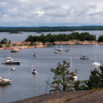 Middle Benjamins, North Channel, Lake Huron is popular with cruisers of all types.