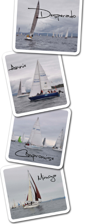 Pictures of boats with their names