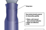 A ring terminal for AWG 16-14 wire