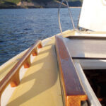 Nick and Sue now enjoy sailing the once high-and-dry Balboa 20 on a mountain lake.
