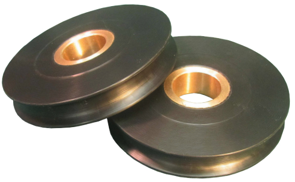 A new metal pair of masthead sheaves